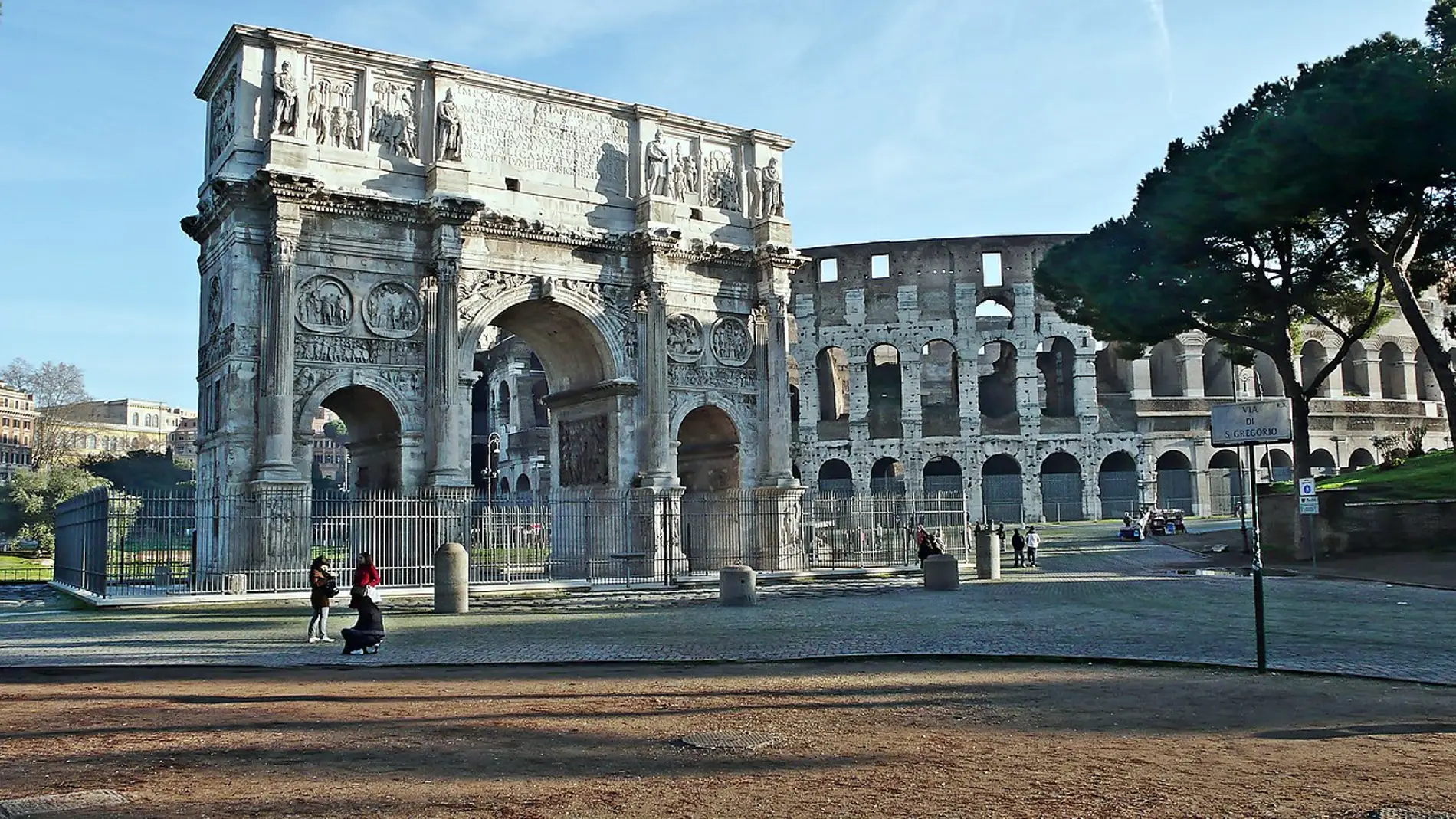 Arco de Constantino de Roma: ¿sabes a quién está dedicado este Arco del Triunfo?