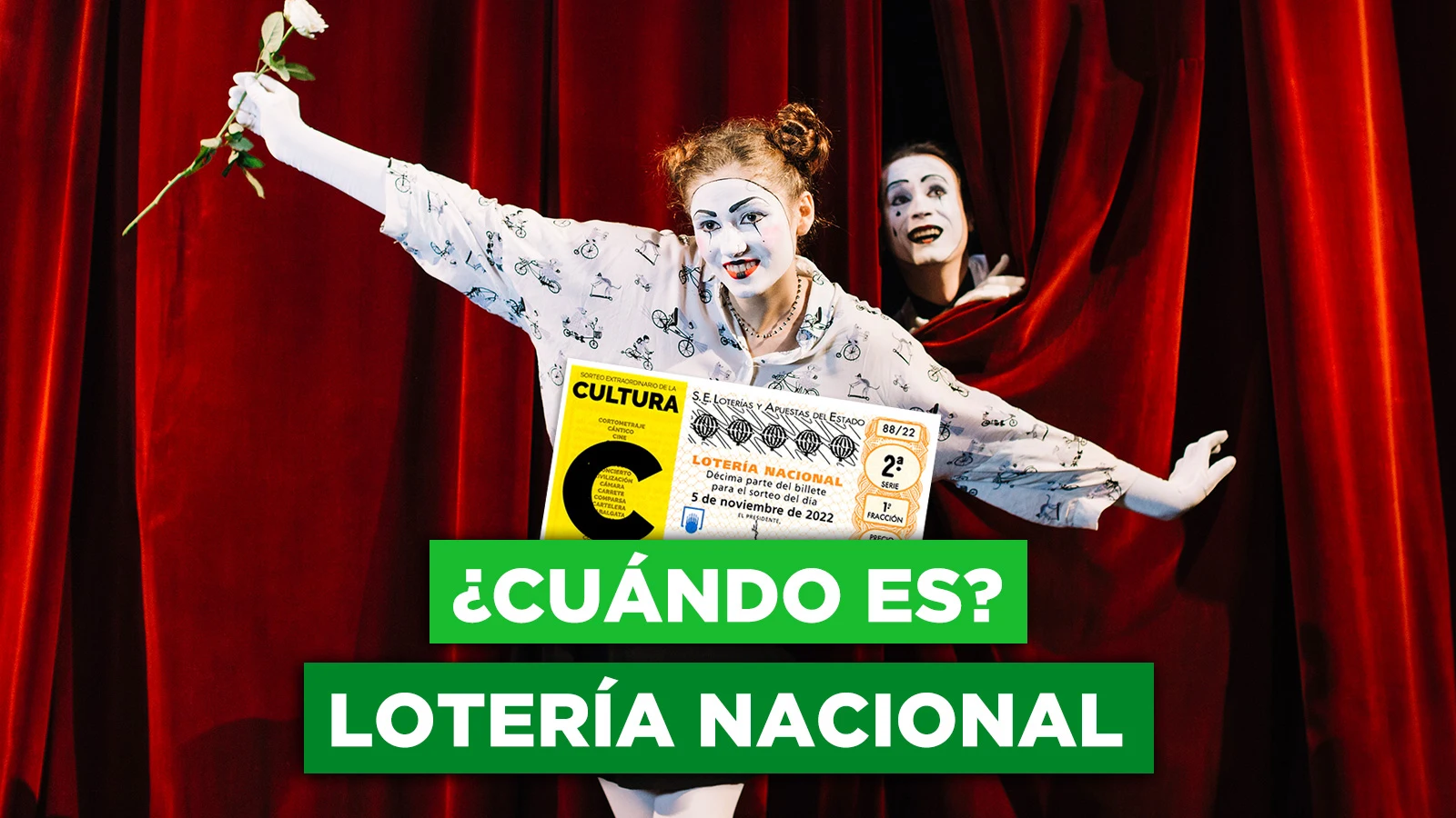 Cuándo es el sorteo de la Lotería Nacional de la cultura