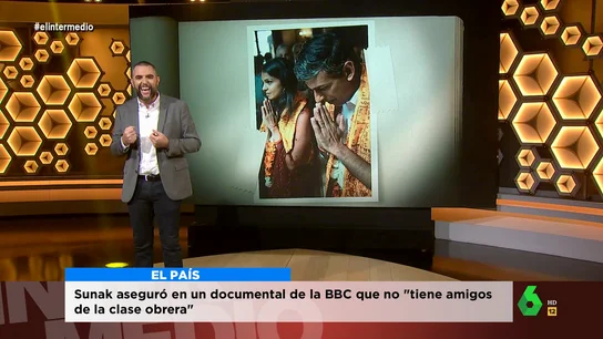 Dani Mateo alucina con lo que Rishi Sunak gasta en ropa: "A los calzoncillos les llama 'Producto Interior Bruto'" Dani Mateo alucina con lo que Rishi Sunak gasta en ropa: "A los calzoncillos les llama 'Producto Interior Bruto'"