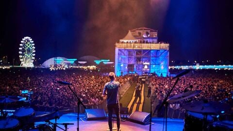 Concierto en el festival MadCool