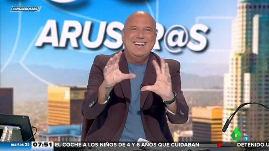 Alfonso Arús imagina con ilusión cómo será su jubilación y cómo le recordarán en el plató Alfonso Arús imagina con ilusión cómo será su jubilación y cómo le recordarán en el plató