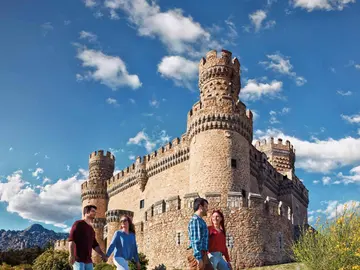 Castillo de los Mendoza, el mejor conservado de Madrid, en Manzanares El Real Castillo de los Mendoza, el mejor conservado de Madrid, en Manzanares El Real