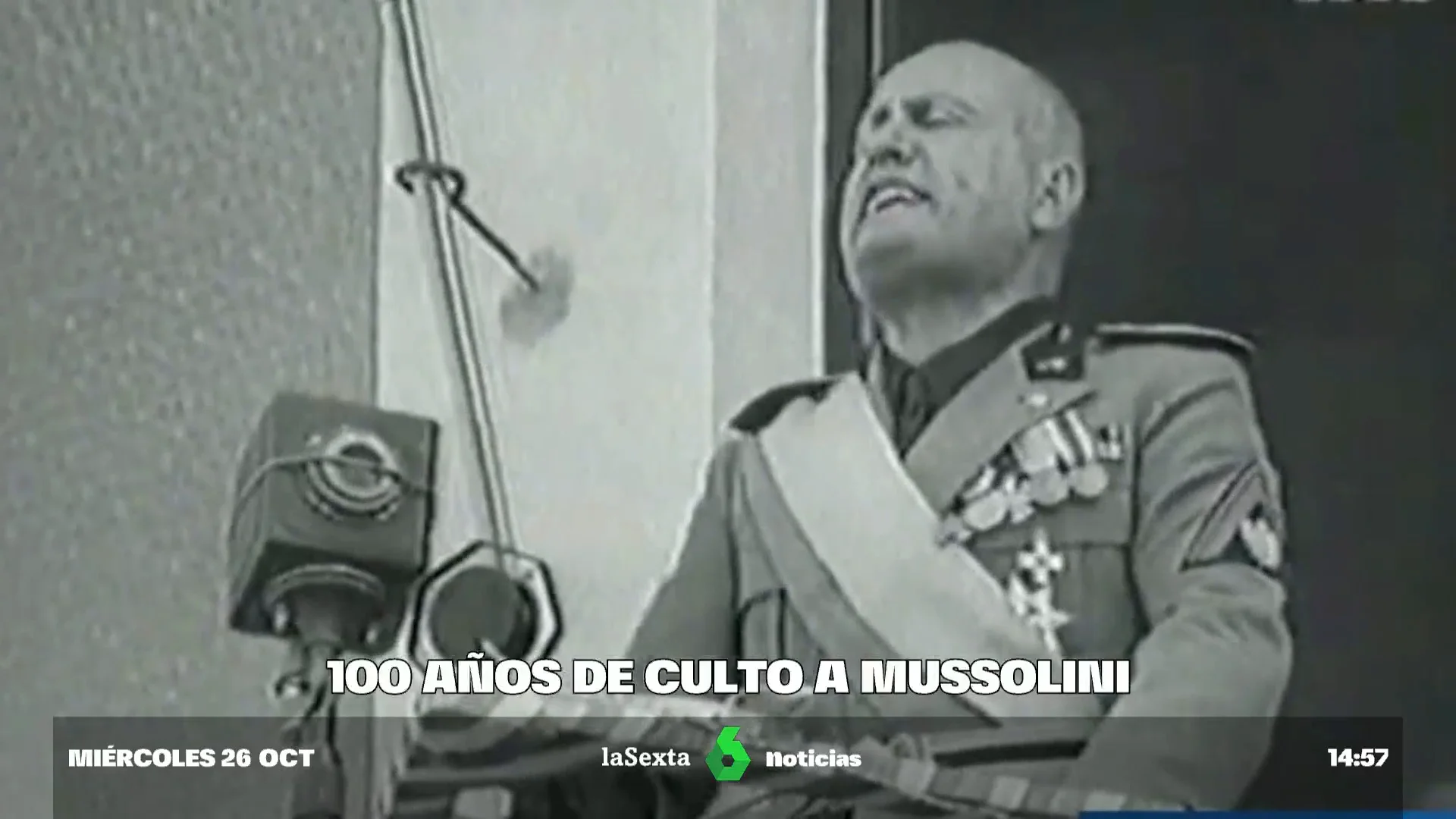 100 años de la Marcha sobre Roma, el inicio de la dictadura de Mussolini en Italia