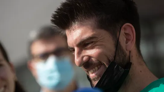 El malagueño Alejandro Romero, padre del pequeño Óliver, el niño de dos años y medio que tiene un tumor cerebral. El malagueño Alejandro Romero, padre del pequeño Óliver, el niño de dos años y medio que tiene un tumor cerebral.