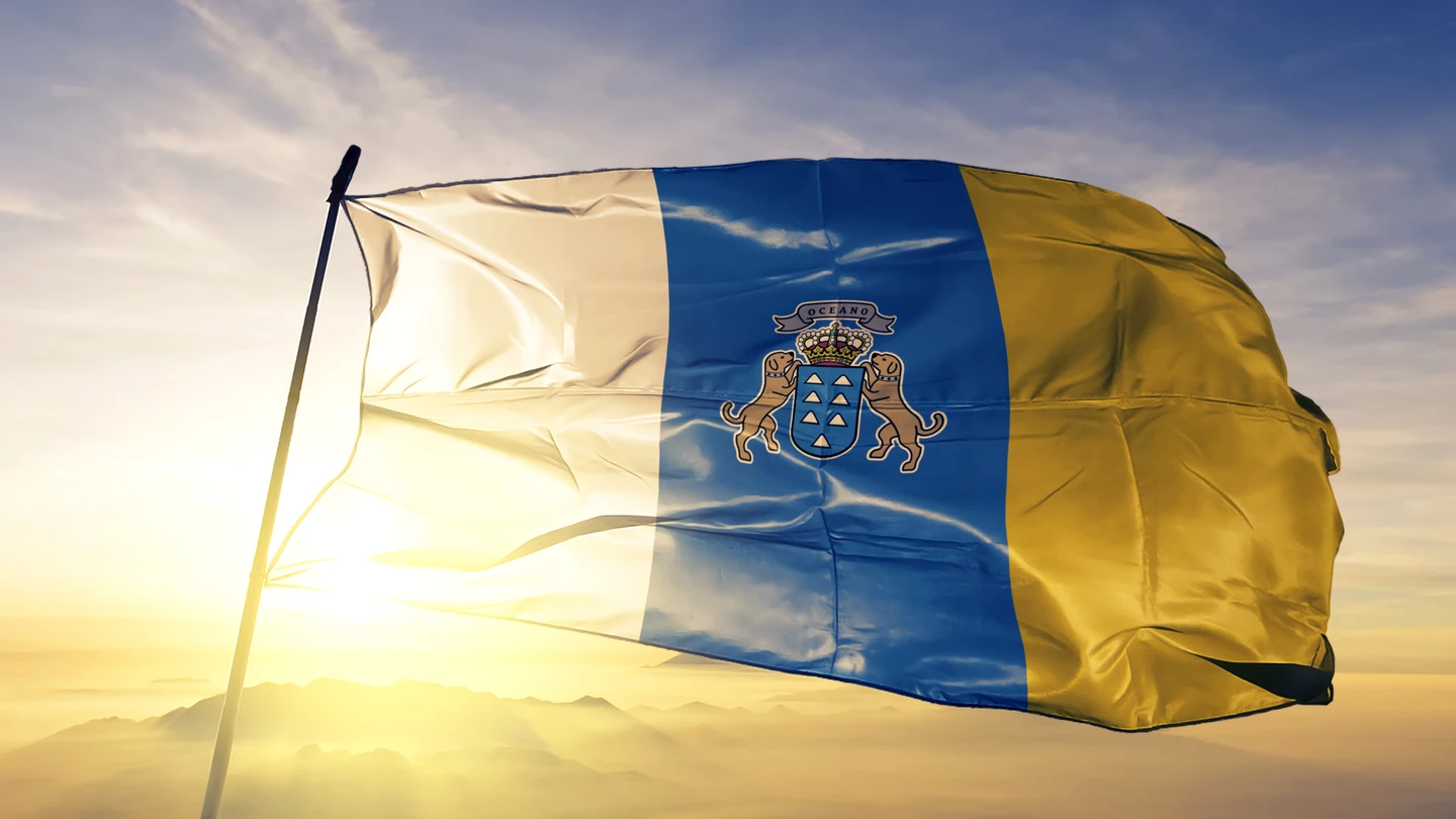 Bandera de las Islas Canarias Bandera de las Islas Canarias