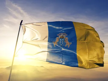 Bandera de las Islas Canarias Bandera de las Islas Canarias