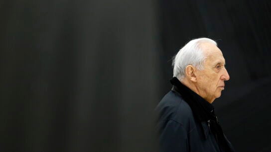 El pintor Pierre Soulages, en una imagen de archivo