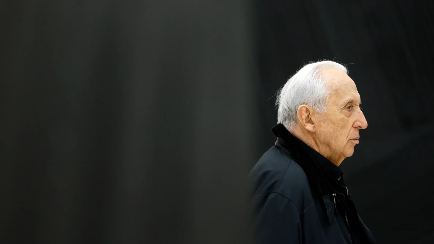El pintor Pierre Soulages, en una imagen de archivo El pintor Pierre Soulages, en una imagen de archivo