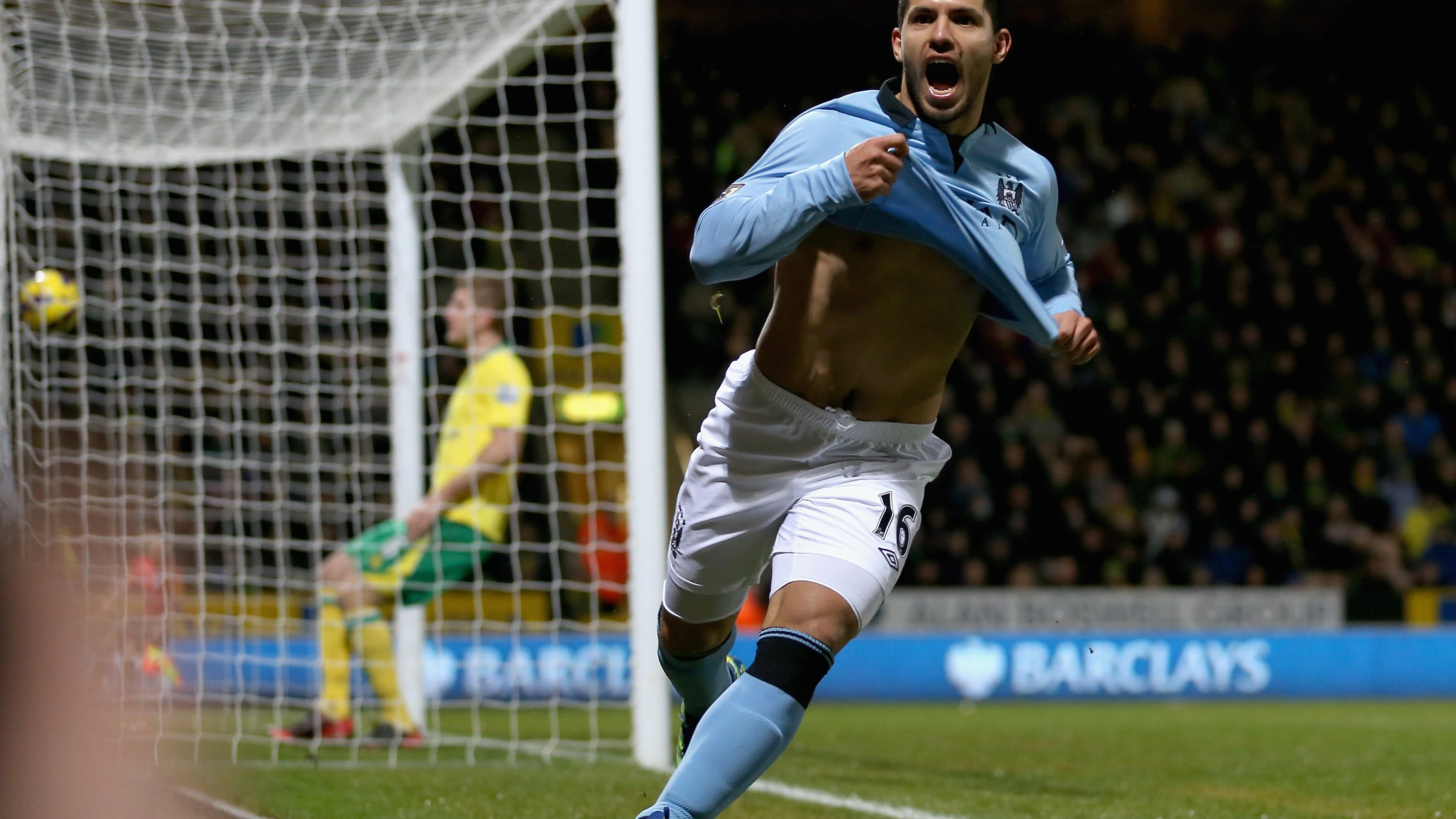 Gol de Agüero con el Manchester City