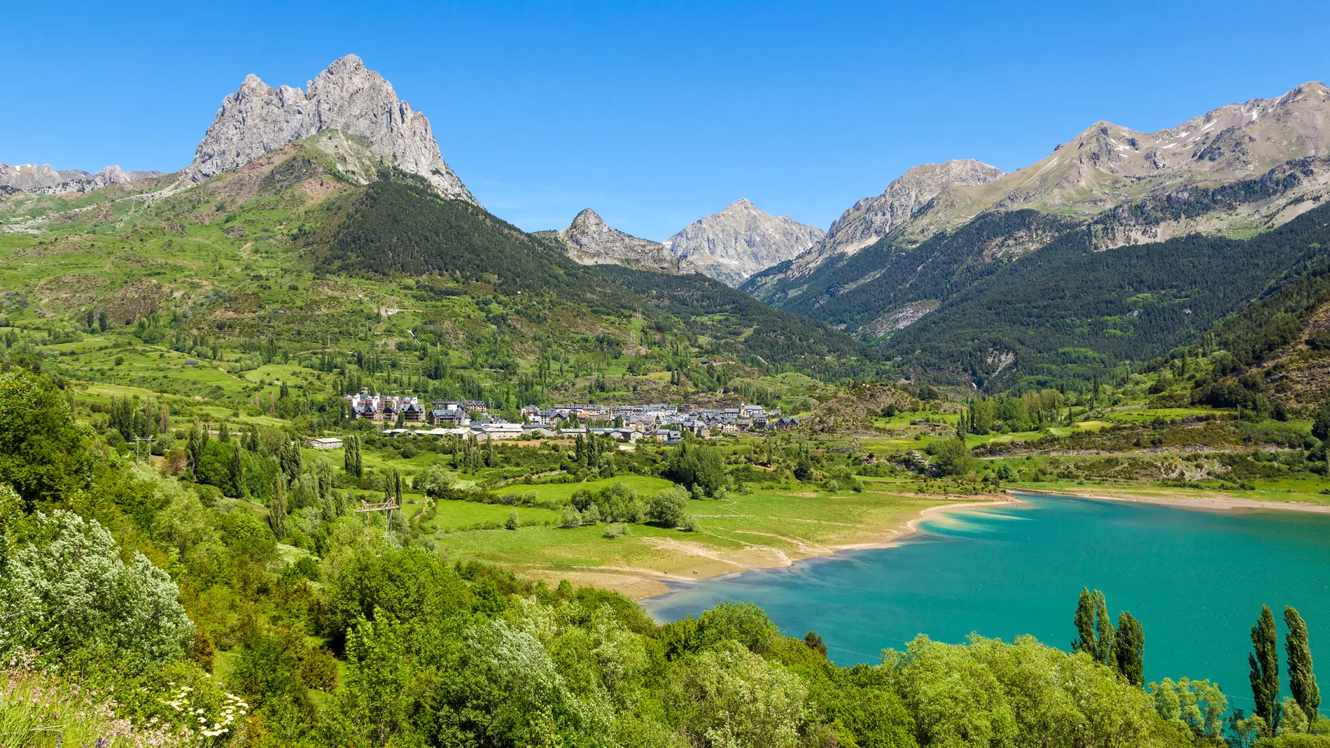 Sallent de Gállego, pueblo de Huesca