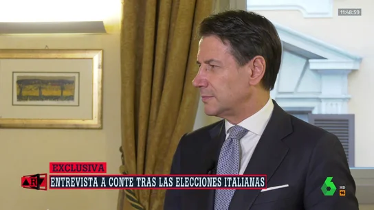 Giuseppe Conte, en Al Rojo Vivo Giuseppe Conte, en Al Rojo Vivo