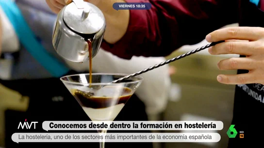 Aprendiz de camarero por un día: la formación en hostelería, desde dentro Aprendiz de camarero por un día: la formación en hostelería, desde dentro