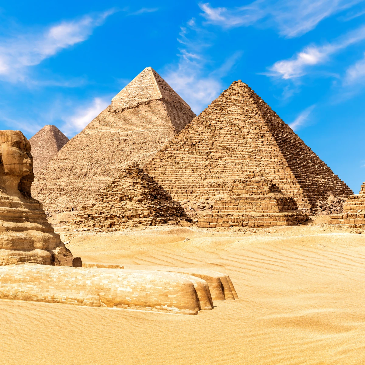 La espectacular recreación de las pirámides de Egipto que se ha hecho viral