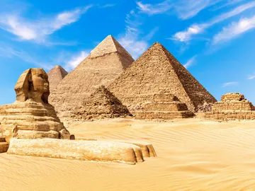 Esfinge y pirámides de Egipto Esfinge y pirámides de Egipto