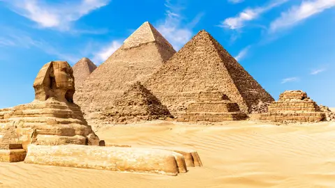 Esfinge y pirámides de Egipto Esfinge y pirámides de Egipto