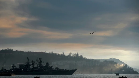 Ucrania ataca la base naval rusa en Sebastopol, Crimea