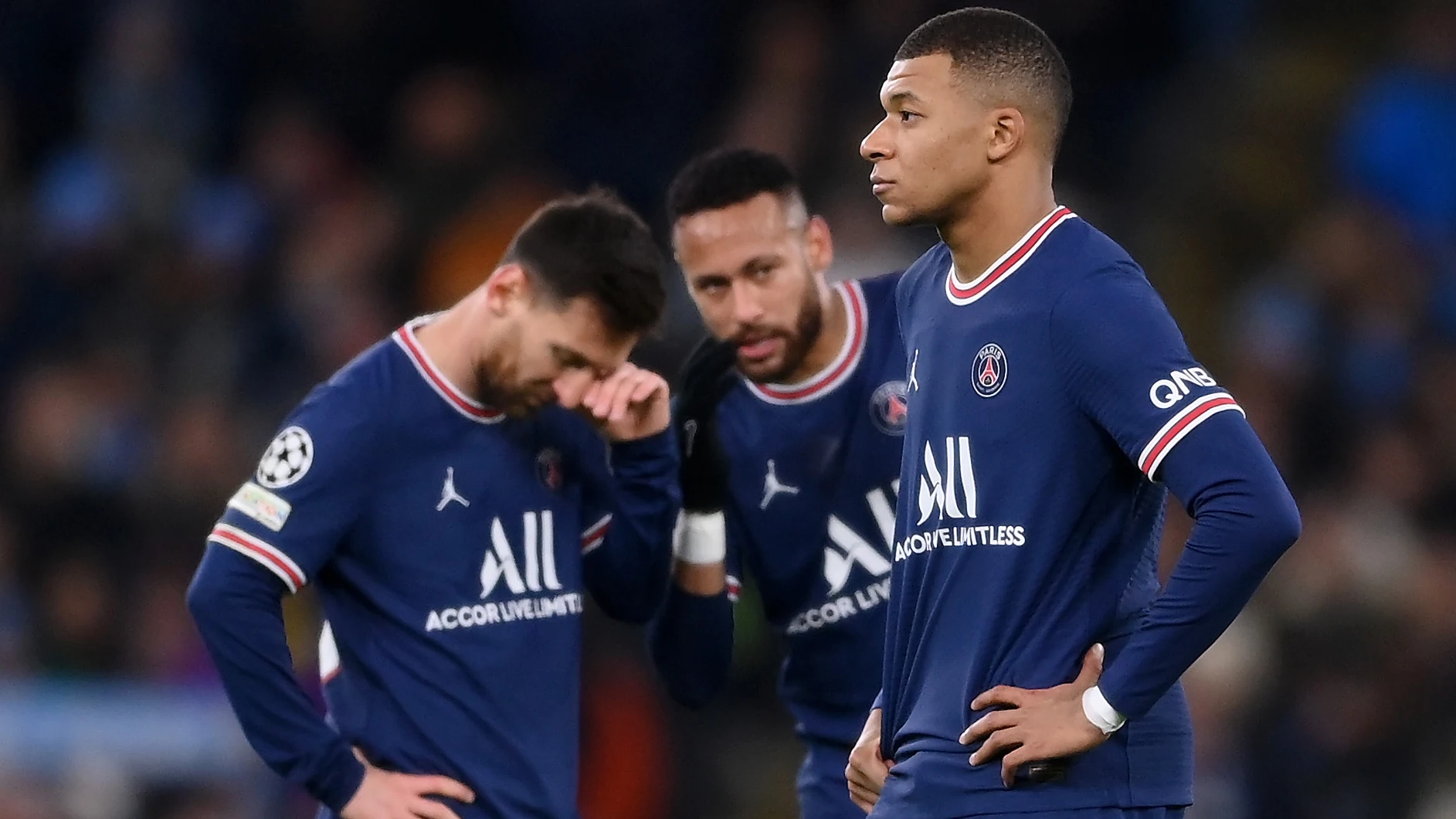 Mbappé, delante de Neymar y de Messi