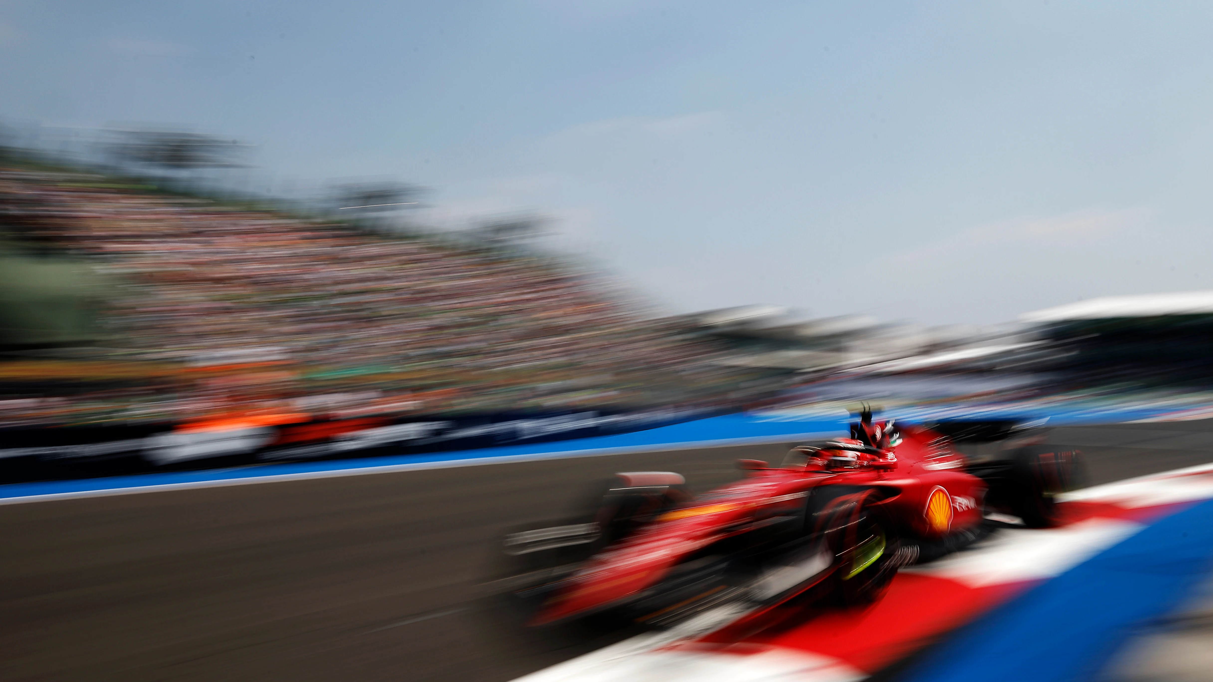 Leclerc, en el GP de México