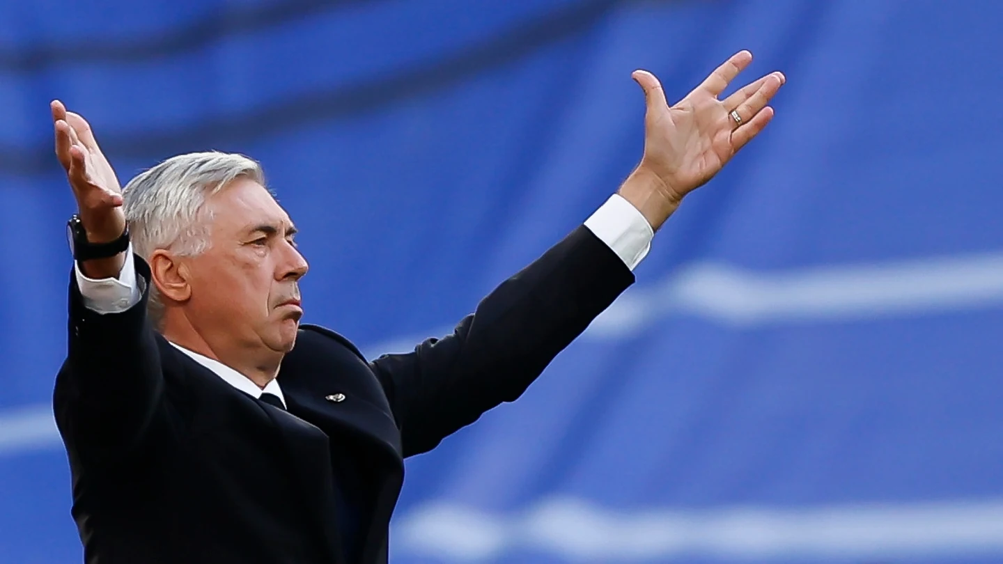 Carlo Ancelotti, entrenador del Real Madrid Carlo Ancelotti, entrenador del Real Madrid