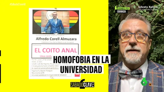 SÁBADO CLAVE - ALFREDO CORELL HOMOFOBIA EN LA UNIVERSIDAD SÁBADO CLAVE - ALFREDO CORELL HOMOFOBIA EN LA UNIVERSIDAD