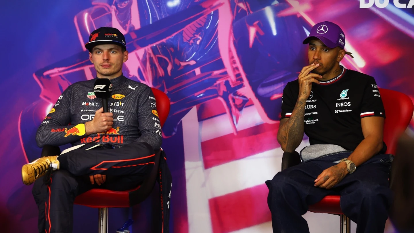 Max Verstappen y Lewis Hamilton Max Verstappen y Lewis Hamilton