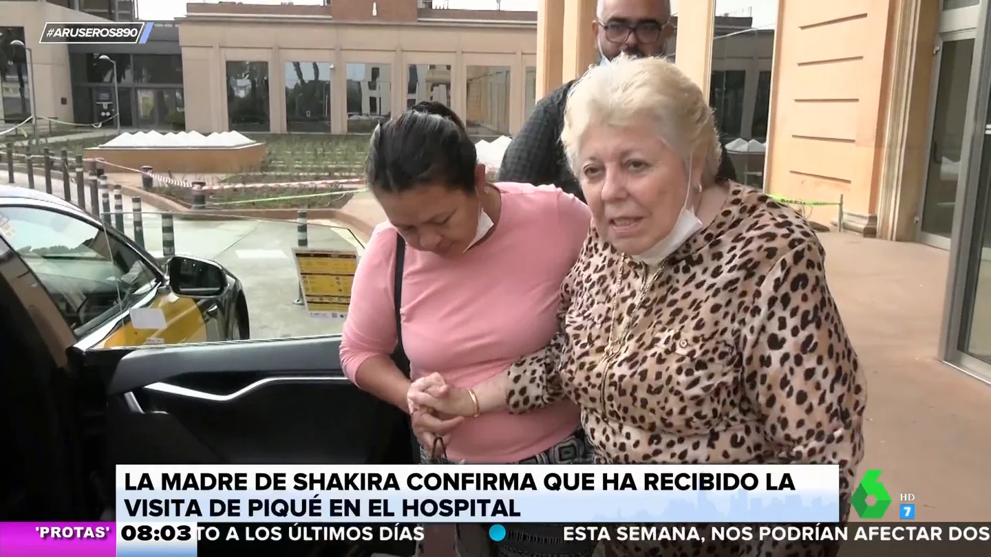 La madre de Shakira, sobre la visita de Piqué en el hospital: "Seguimos siendo familia" La madre de Shakira, sobre la visita de Piqué en el hospital: "Seguimos siendo familia"