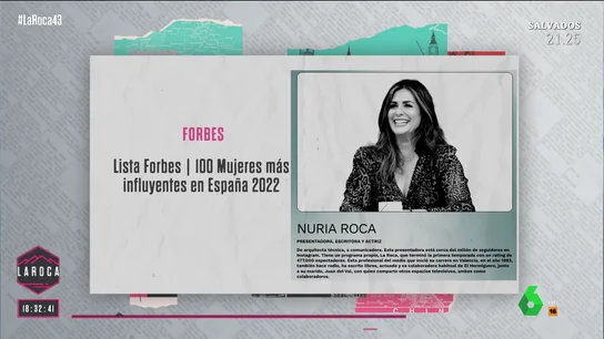 LA ROCA - NURIA ROCA FORBES LA ROCA - NURIA ROCA FORBES