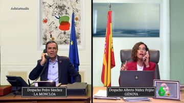 La propuesta de 'Ayuso' a 'Sánchez' para desbloquear el CGPJ: Hazte un tatuaje con la bandera de España y déjate bigote"