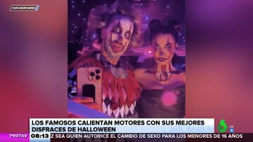 De Shakira a Kim Kardashian, pasando por Sergio Ramos y Pilar Rubio: los disfraces de Halloween de los famosos