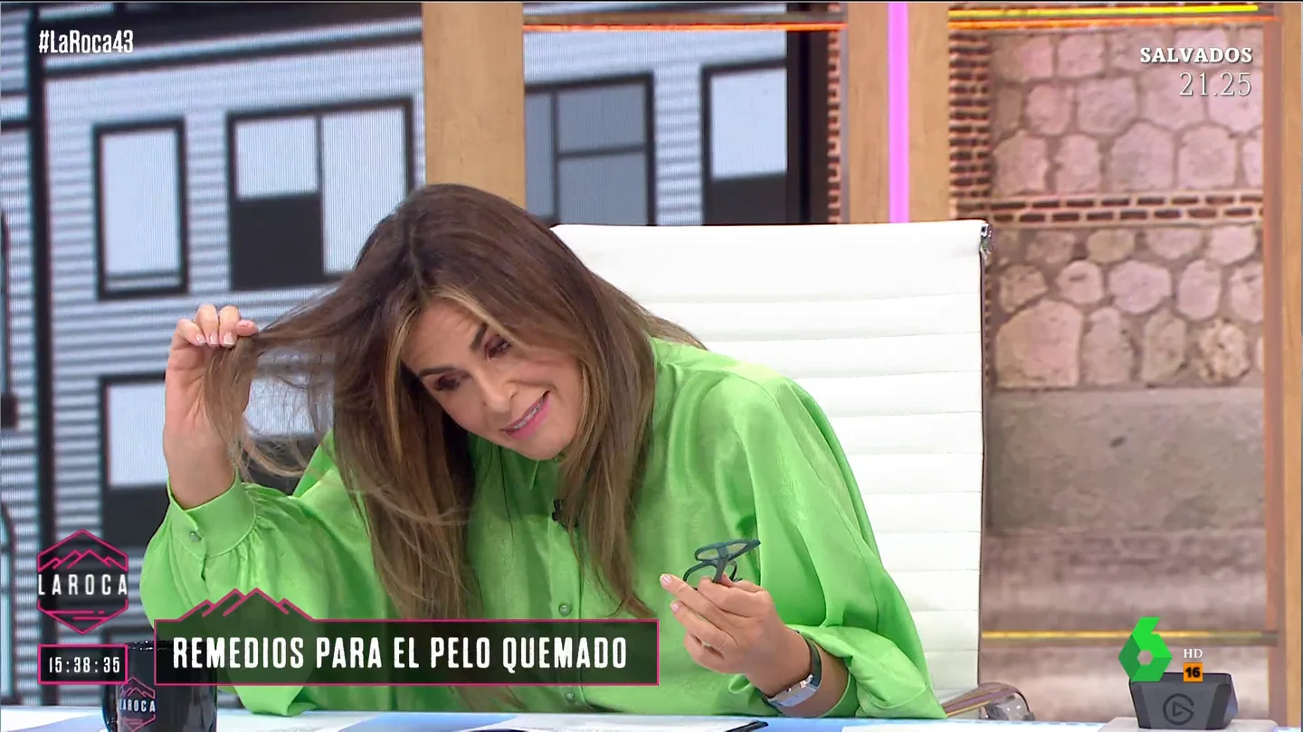 LA ROCA - NURIA ROCA PLANCHA DE LA ROPA PARA EL PELO LA ROCA - NURIA ROCA PLANCHA DE LA ROPA PARA EL PELO