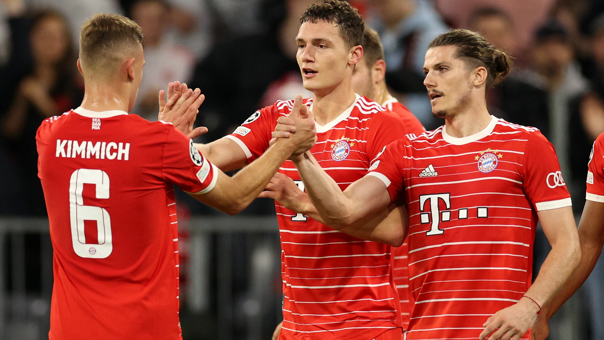 Kimmich, Pavard y Sabitzer