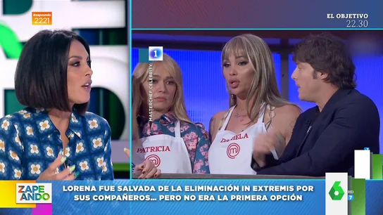 Lorena Castell responde a los críticos con Daniela Santiago por insistir a sus compañeros en salvarla en Masterchef: "Es un concurso" Lorena Castell responde a los críticos con Daniela Santiago por insistir a sus compañeros en salvarla en Masterchef: "Es un concurso"