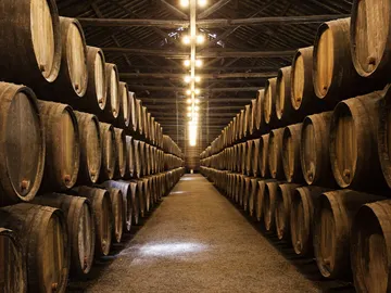 Imagen de archivo de unas bodegas Imagen de archivo de unas bodegas