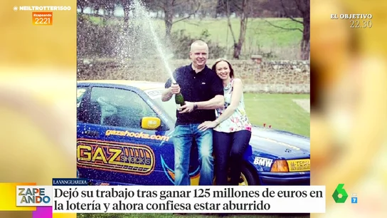Un hombre deja su trabajo tras ganar 125 millones de euros en la lotería y ahora dice estar aburrido Un hombre deja su trabajo tras ganar 125 millones de euros en la lotería y ahora dice estar aburrido