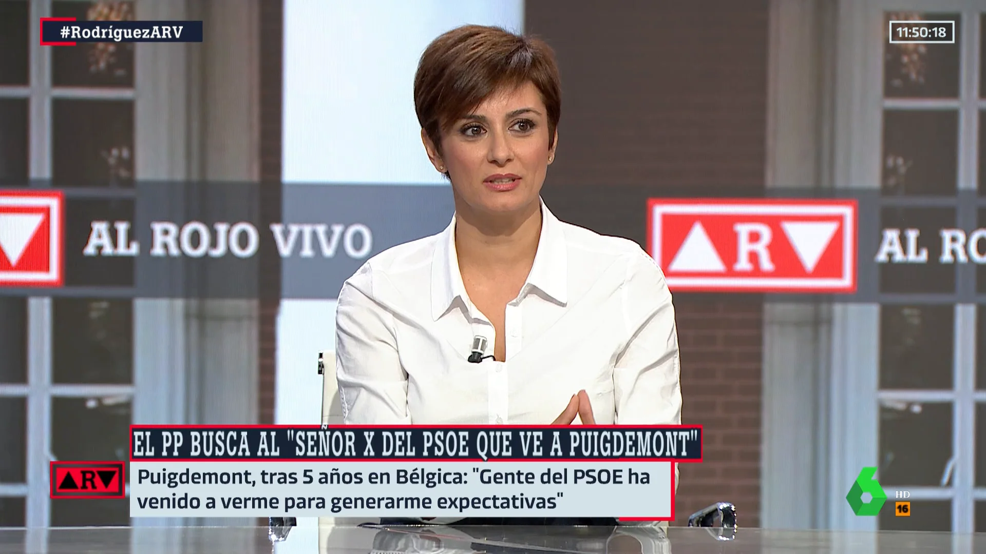 La ministra Isabel Rodríguez niega reuniones del PSOE con Puigdemont: "No me merece ninguna credibilidad"