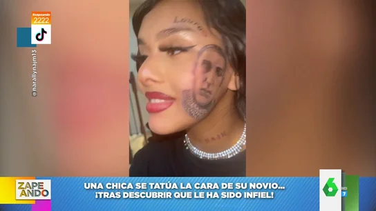 Tatua cara novio Tatua cara novio