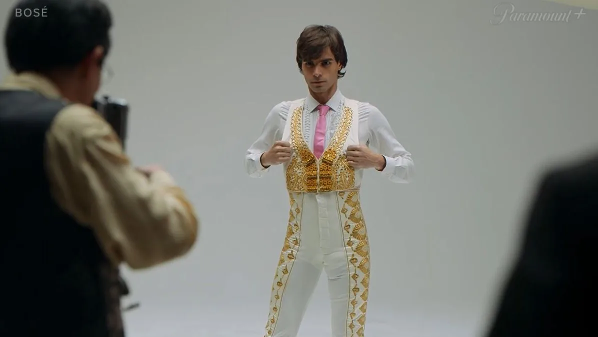 Una escena del biopic 'Bosé' de Paramount+. Una escena del biopic 'Bosé' de Paramount+.