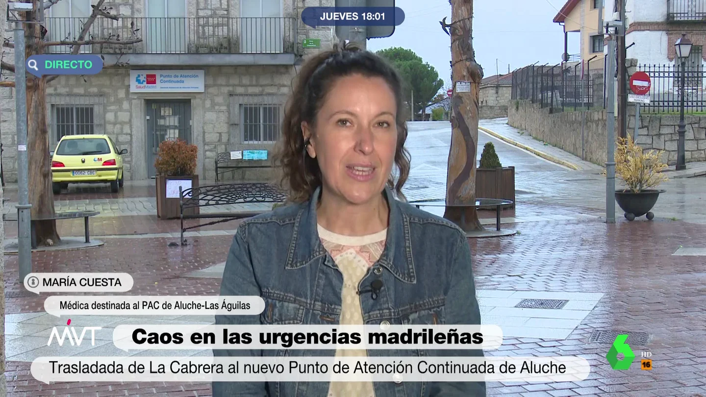 La reivindicación de una médica rural trasladada a urgencias de Madrid: "Han desvestido un santo para vestir a otro" La reivindicación de una médica rural trasladada a urgencias de Madrid: "Han desvestido un santo para vestir a otro"