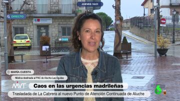 La reivindicación de una médica rural trasladada a urgencias de Madrid: "Han desvestido un santo para vestir a otro"
