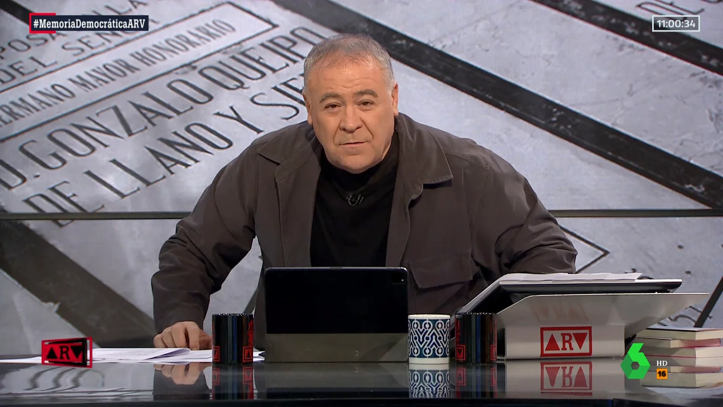 Ferreras, sobre la exhumación de Queipo de Llano: "Fue un carnicero; se ha tardado demasiado tiempo" Ferreras, sobre la exhumación de Queipo de Llano: "Fue un carnicero; se ha tardado demasiado tiempo"