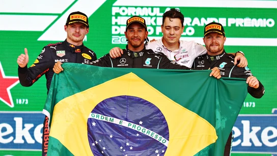 Podio del GP de Brasil 2021 Podio del GP de Brasil 2021