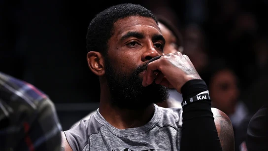 Kyrie Irving, pensativo Kyrie Irving, pensativo