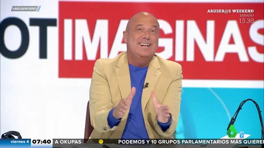 La anécdota de Alfonso Arús con Jesús Hermida en una cafetería: "El camarero entendió lo mismo que yo, nada" La anécdota de Alfonso Arús con Jesús Hermida en una cafetería: "El camarero entendió lo mismo que yo, nada"