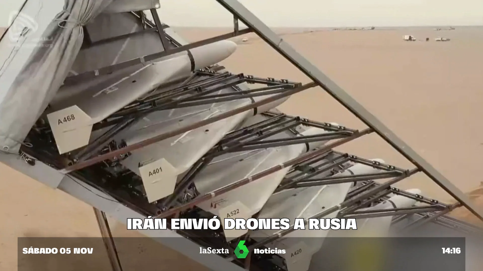 Irán reconoce que entregó aviones no tripulados a Rusia antes del inicio de la guerra