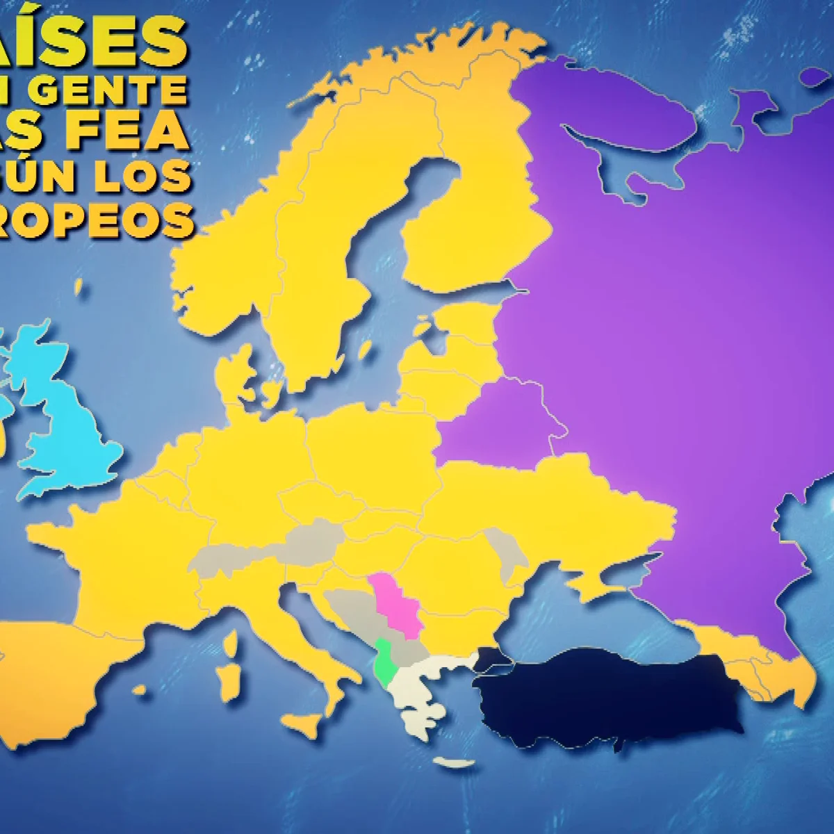 solicitud Crudo Estrella Este es el país europeo con las personas más feas según la mayoría de Europa