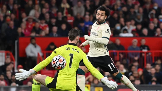 David de Gea y Mohamed Salah David de Gea y Mohamed Salah