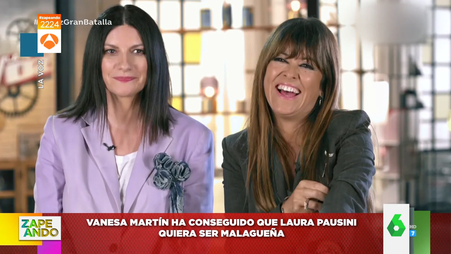 Las cómicas clases de Vanesa Martín a Laura Pausini de malagueño