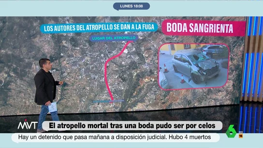 Los celos, la hipótesis principal del atropello múltiple en un boda en Torrejón que acabó con cuatro muertos Los celos, la hipótesis principal del atropello múltiple en un boda en Torrejón que acabó con cuatro muertos