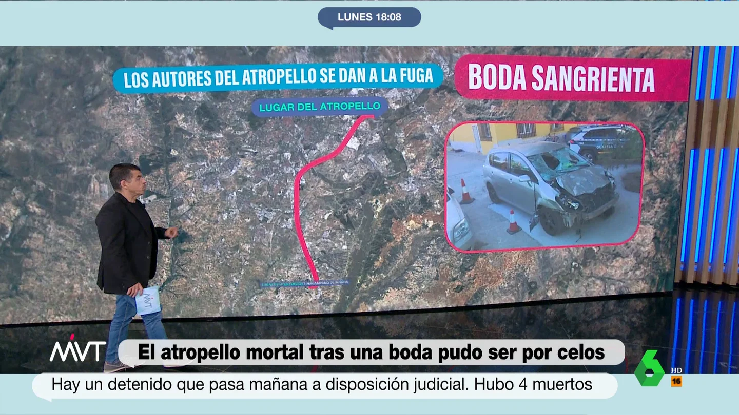 Los celos, la hipótesis principal del atropello múltiple en un boda en Torrejón que acabó con cuatro muertos Los celos, la hipótesis principal del atropello múltiple en un boda en Torrejón que acabó con cuatro muertos