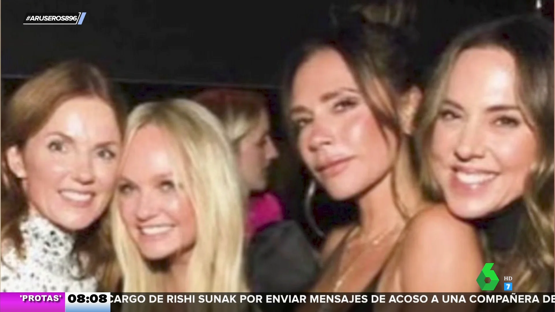 Las Spice Girls vuelven a reunirse para celebrar el 50 cumpleaños de Geri Halliwell